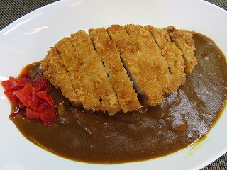 厚切りとんかつカレー