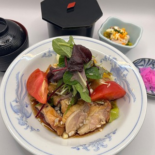 　　　　油淋鶏定食