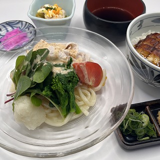 　　　　冷し豚しゃぶうどん