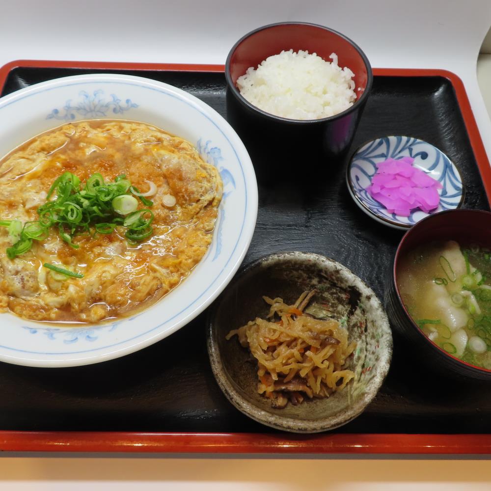 カツとじ定食